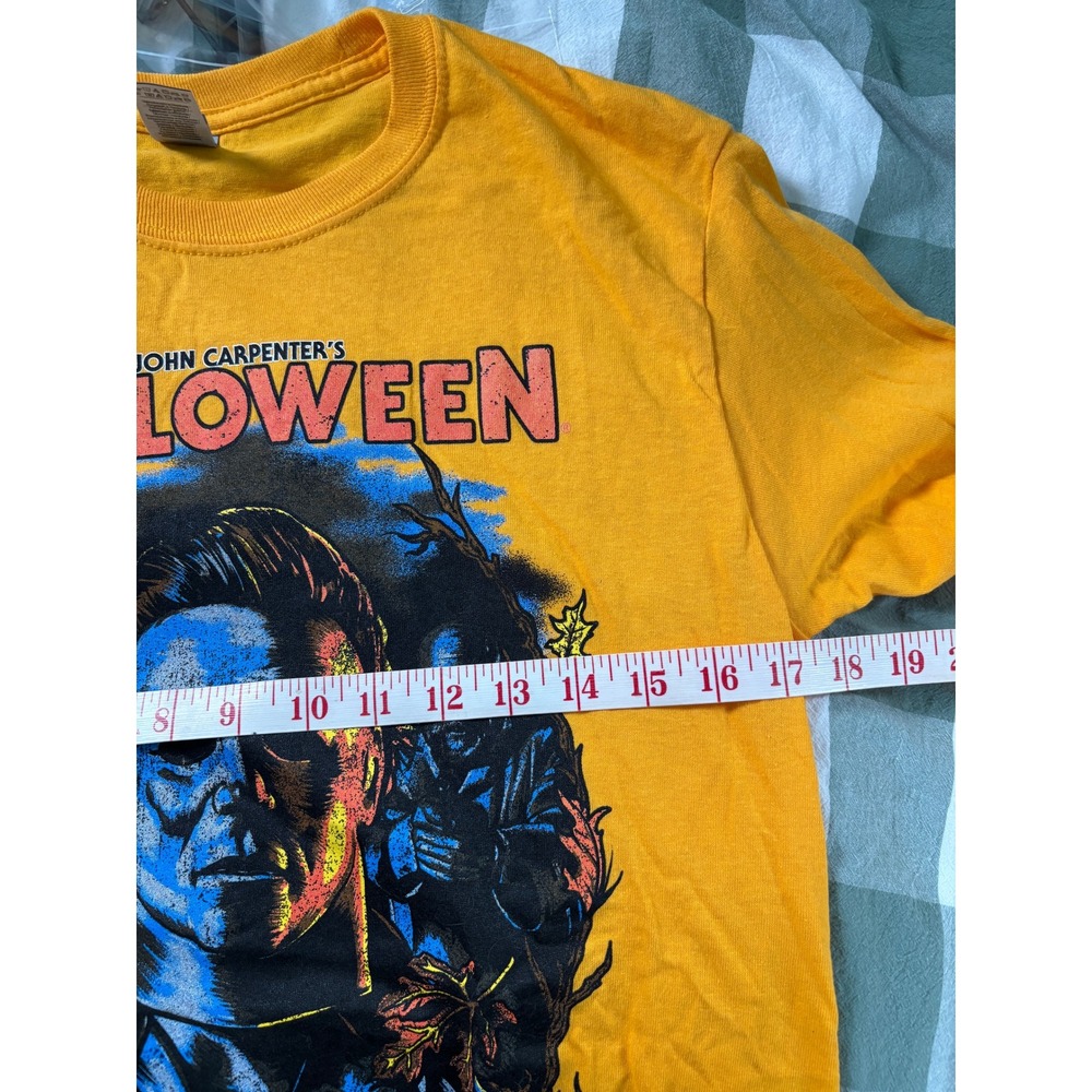 Graveyard Goods John Carpenters Halloween Michael Myers Orange‎ Shirt S - Picture 4 of 5